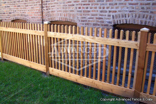 Best ideas about DIY Fence Plans . Save or Pin Wood Fence Designs Home Improvement Stack Exchange Now.