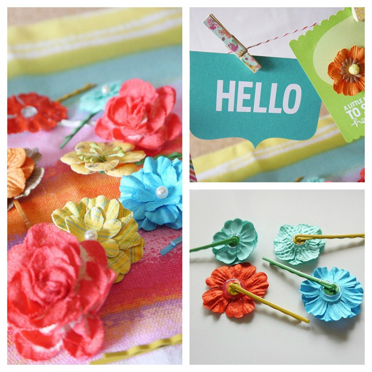 Best ideas about DIY Flower Hair Clips
. Save or Pin Flower Hair Pins DIY Gift Now.