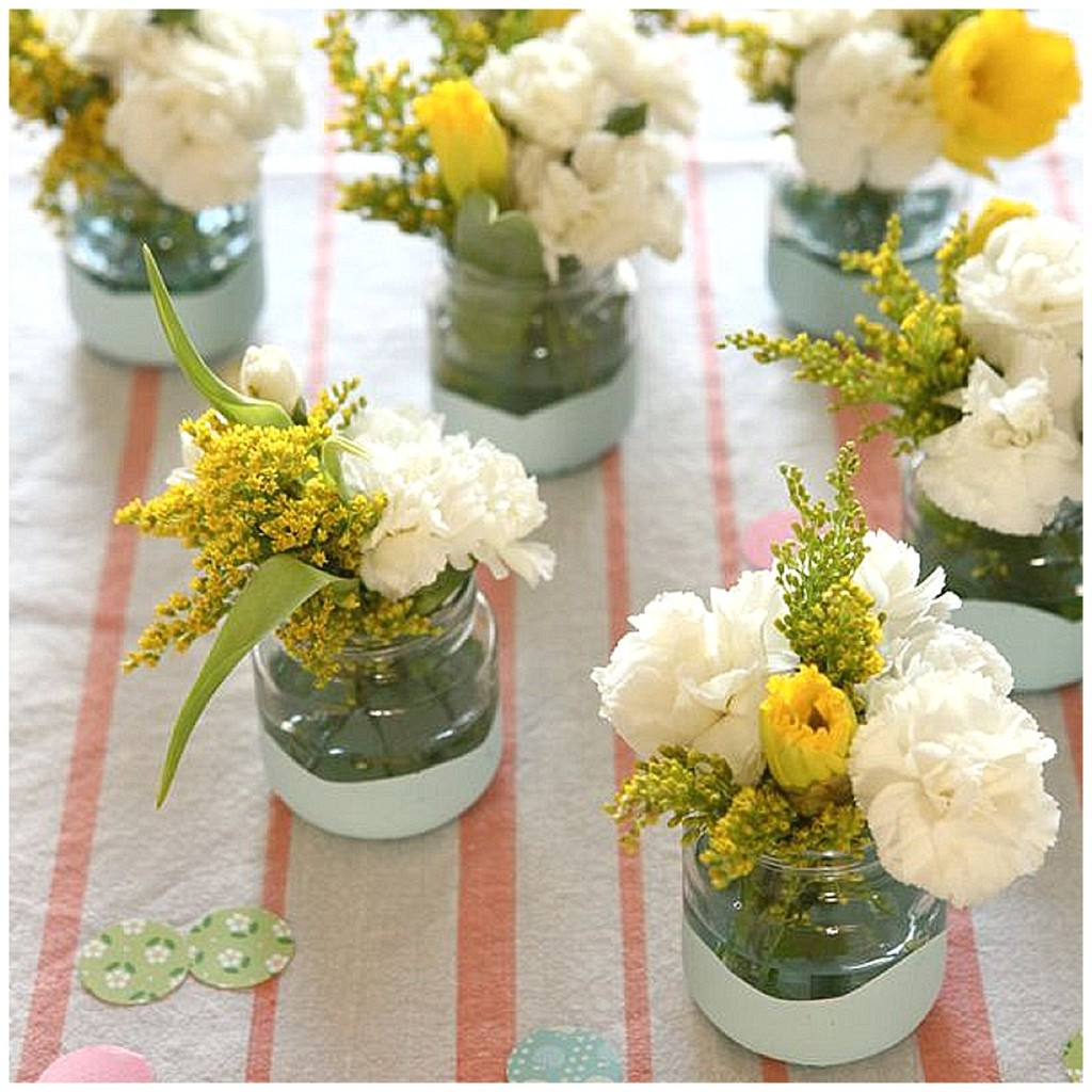 Best ideas about DIY Flower Wedding
. Save or Pin DIY flower jars Now.