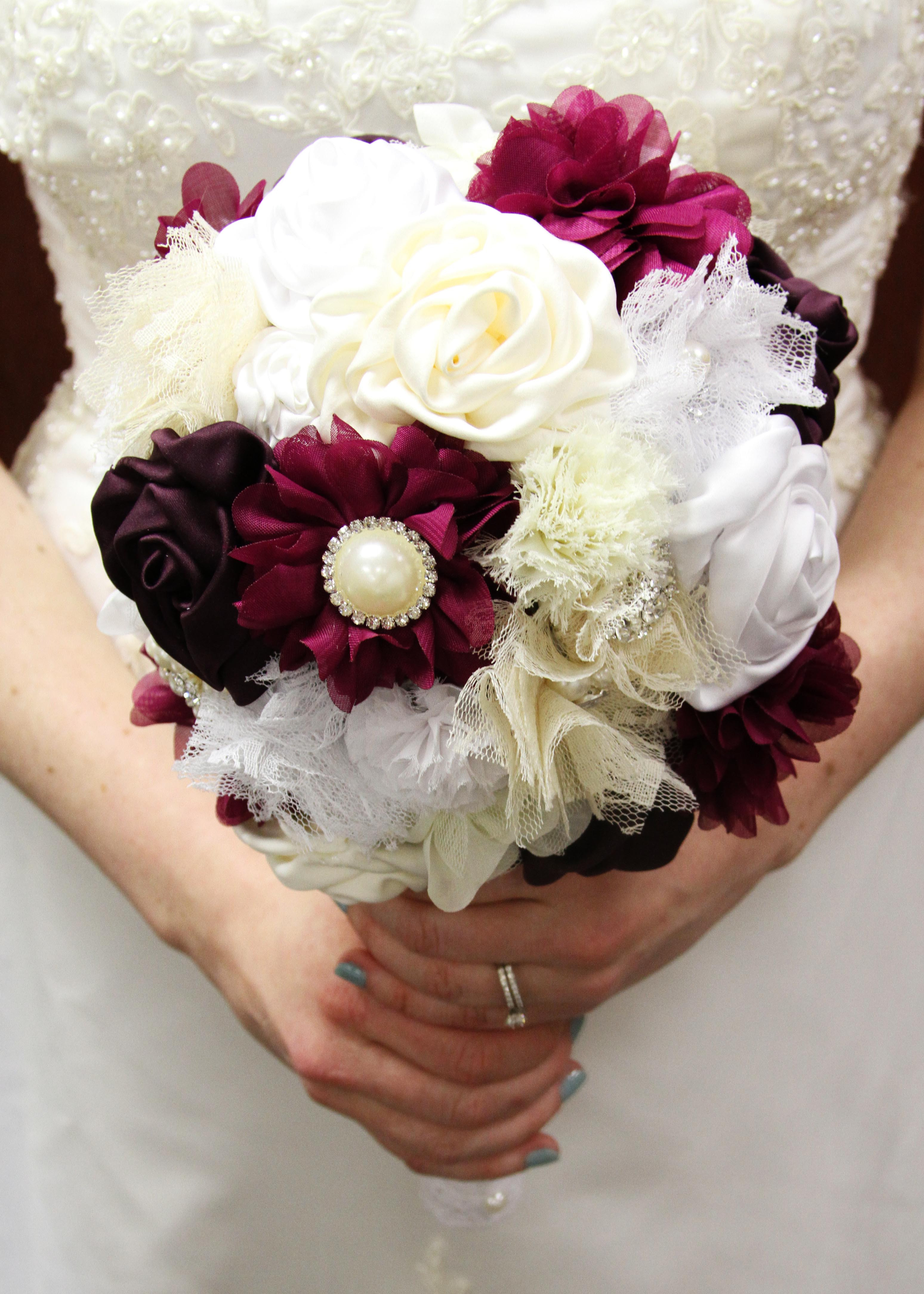 Best ideas about DIY Flower Wedding
. Save or Pin DIY Wedding Bouquet Bridal Tutorial Now.