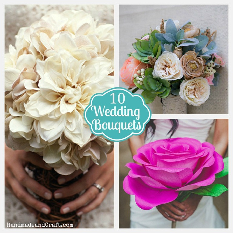 Best ideas about DIY Flower Wedding
. Save or Pin 10 DIY Wedding Bouquets Now.