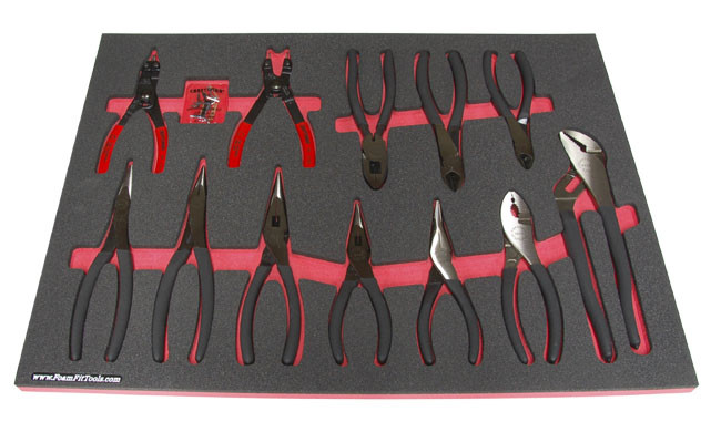 Best ideas about DIY Foam Tool Organizer
. Save or Pin Foam Organizers for Shadowing Craftsman Pliers Now.