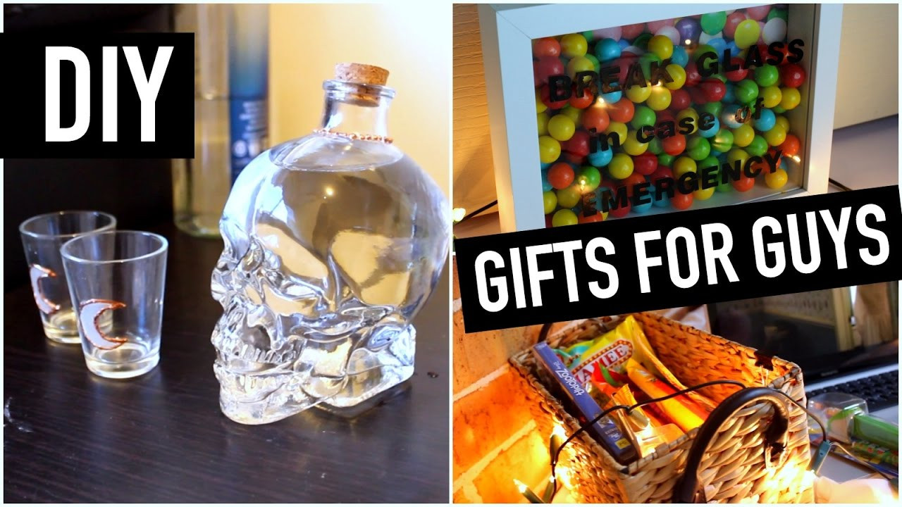 Best ideas about DIY Gifts For Guy Friends
. Save or Pin DIY Gift Ideas for Guys best friend brother dad etc Now.