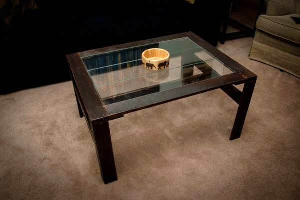 Best ideas about DIY Glass Table
. Save or Pin DIY Pallet Coffee Table with Glass Top Now.