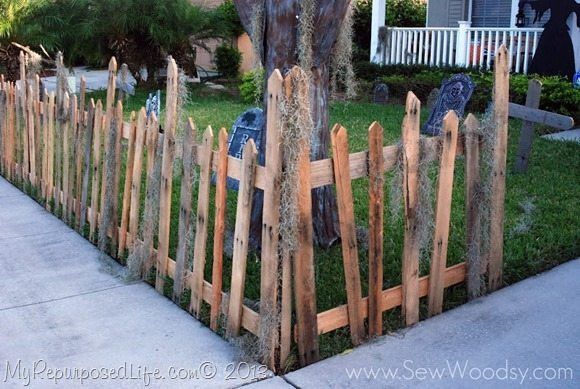 Best ideas about DIY Graveyard Fence
. Save or Pin Five Fun Halloween DIY Tutorials My Repurposed Life™ Now.