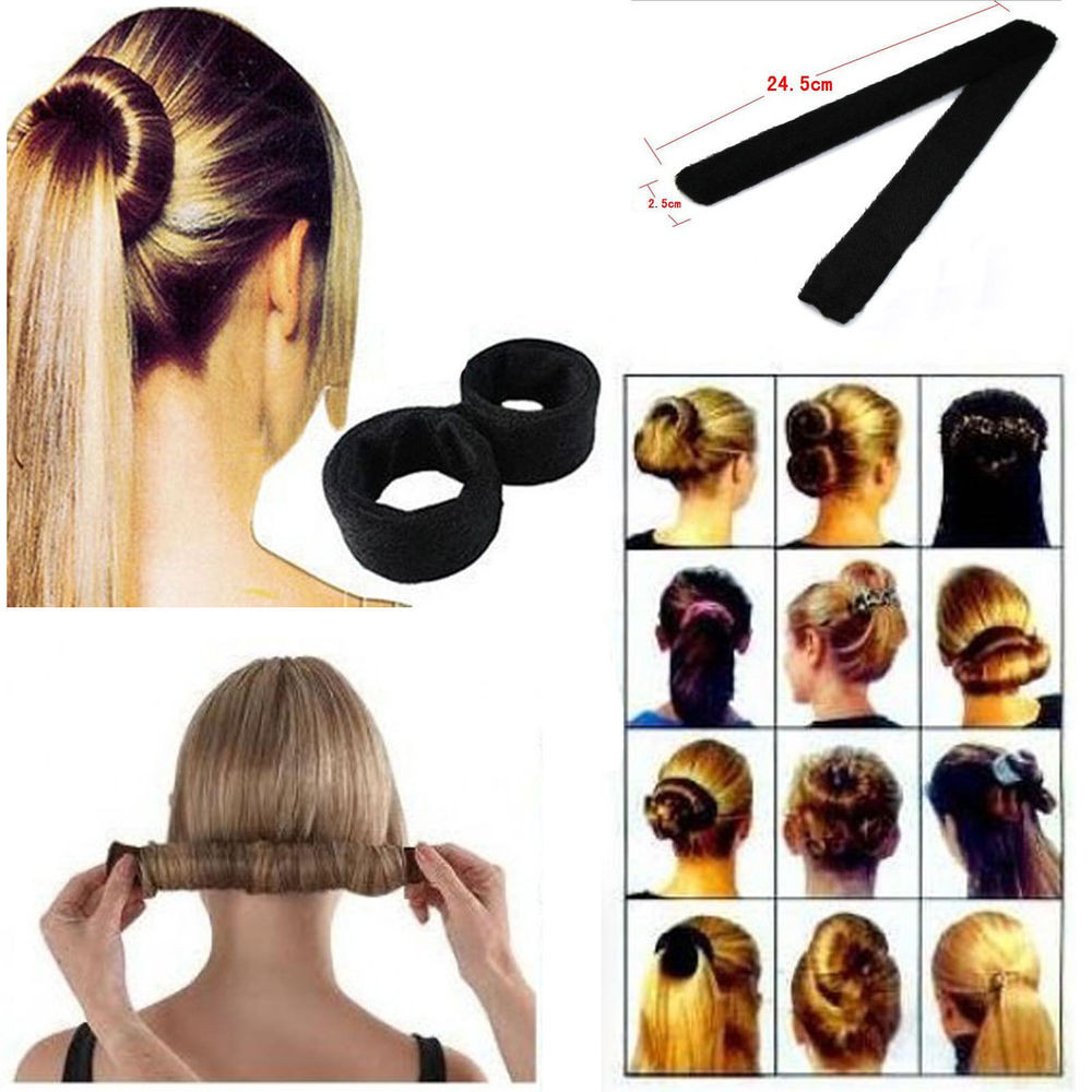 Best ideas about DIY Hair Bun Maker
. Save or Pin Magic Stylish Hair Styling Donut Former Foam French Twist Now.