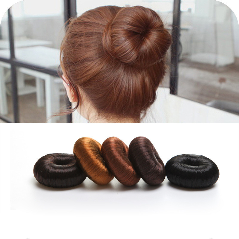 Best ideas about DIY Hair Bun Maker
. Save or Pin Hot Sale DIY Hair Styling Synthetic Wig Donut Foam Head Now.