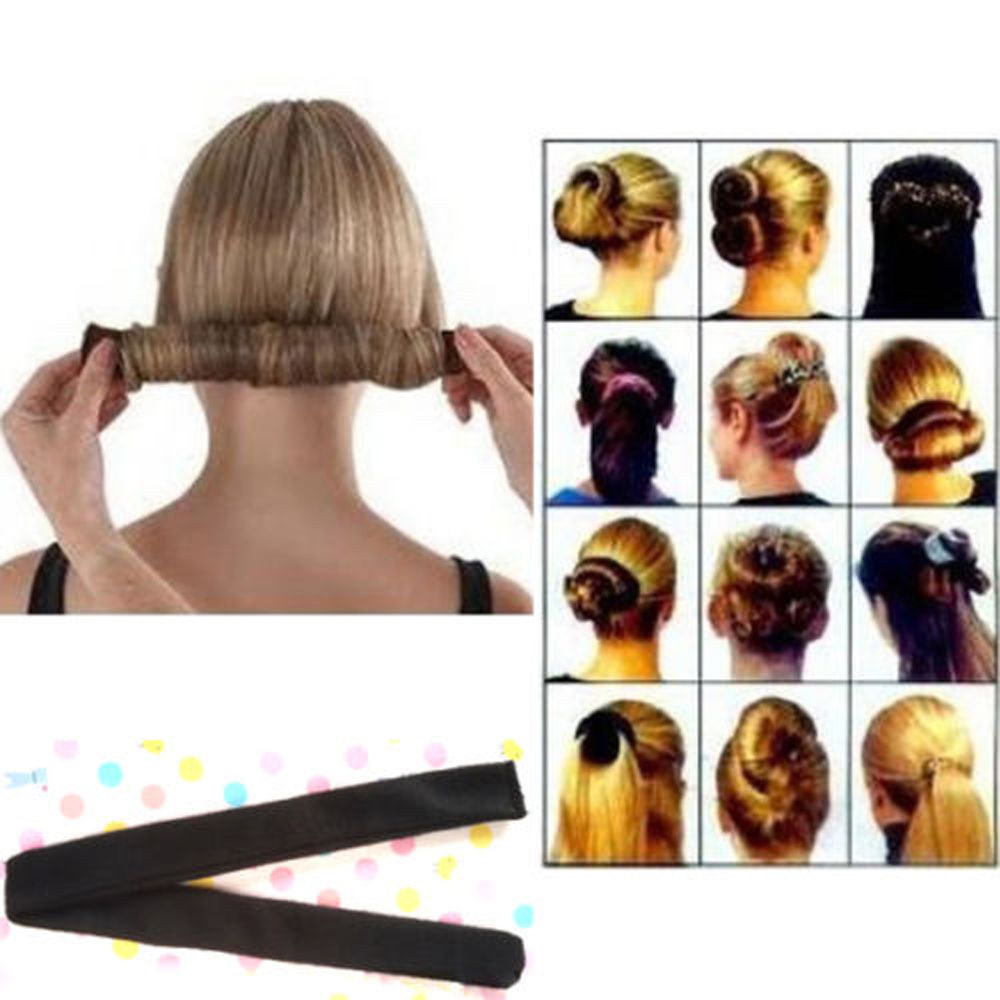 Best ideas about DIY Hair Bun Maker
. Save or Pin Fashion Hair Styling Donut Former Foam French Twist Magic Now.