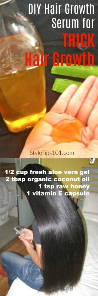 Best ideas about DIY Hair Growth Serum
. Save or Pin Coconut Oil & Aloe Vera DIY Hair Growth Serum Now.
