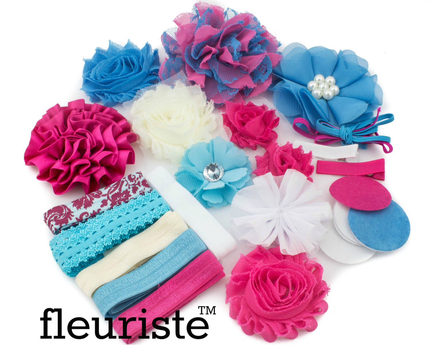 Best ideas about DIY Headband Kit
. Save or Pin DIY Headband Kit Headband Making Kit Baby Shower Kit Now.