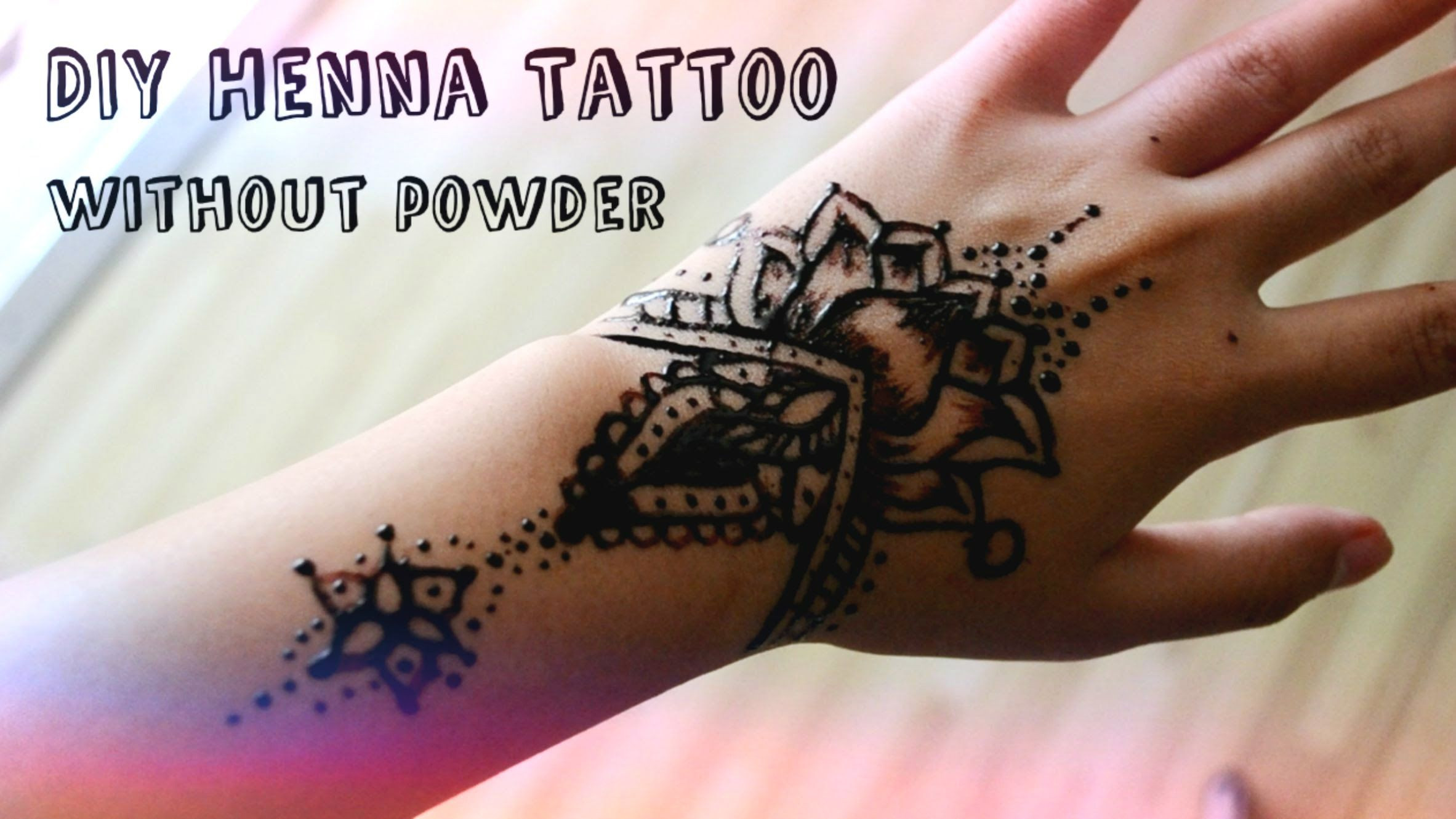 Best ideas about DIY Henna Tattoo
. Save or Pin DIY Henna Tattoo Without Henna Powder Now.