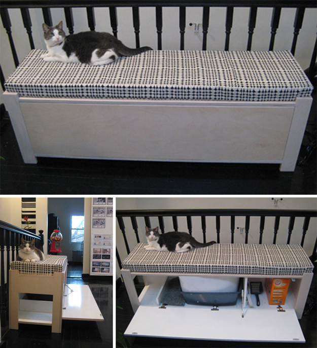 Best ideas about DIY Hidden Litter Box
. Save or Pin DIY 20 ideas for hiding your cat s litter box Yummypets Now.