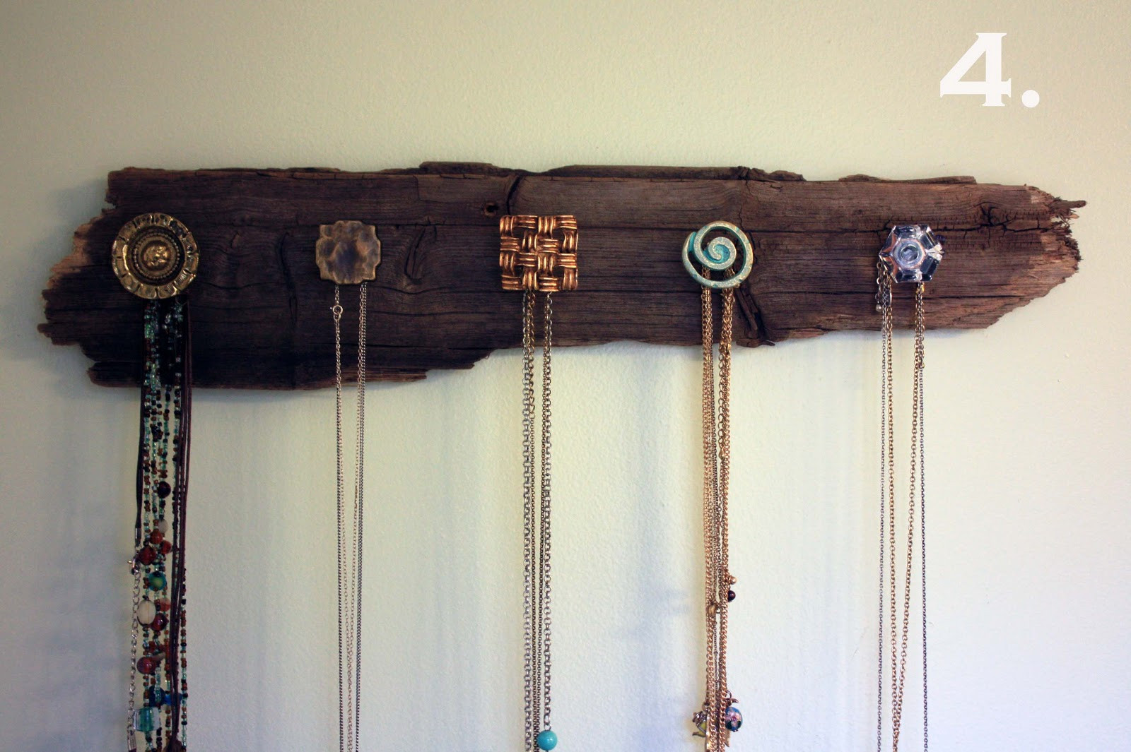 Best ideas about DIY Jewelry Rack
. Save or Pin Visibly Moved DIY Necklace Holder Now.