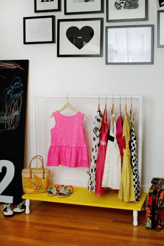 Best ideas about DIY Kids Clothing
. Save or Pin Bright And Convenient DIY Kids Clothes Rack Now.