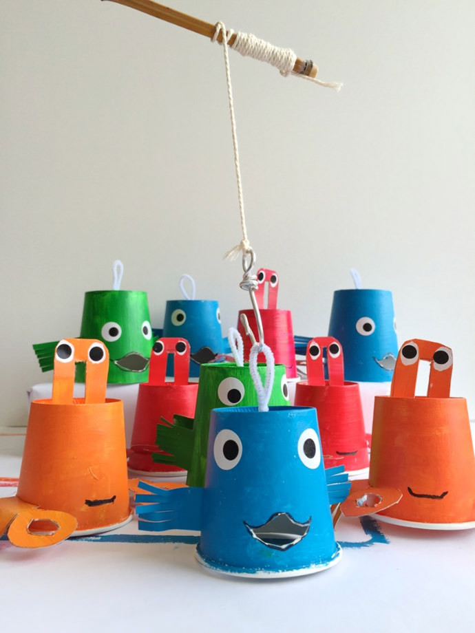 Best ideas about DIY Kids Games
. Save or Pin Reel In The Fun With A DIY Paper Cup Fishing Game Now.