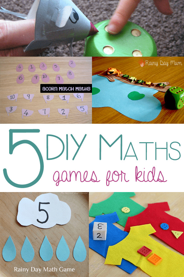 Best ideas about DIY Kids Games
. Save or Pin 5 DIY Math Games for Kids Now.