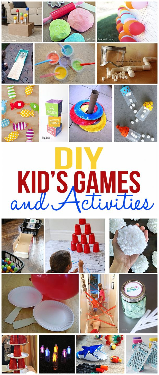 Best ideas about DIY Kids Games
. Save or Pin DIY Kids Games and Activities for Indoors or Outdoors Now.