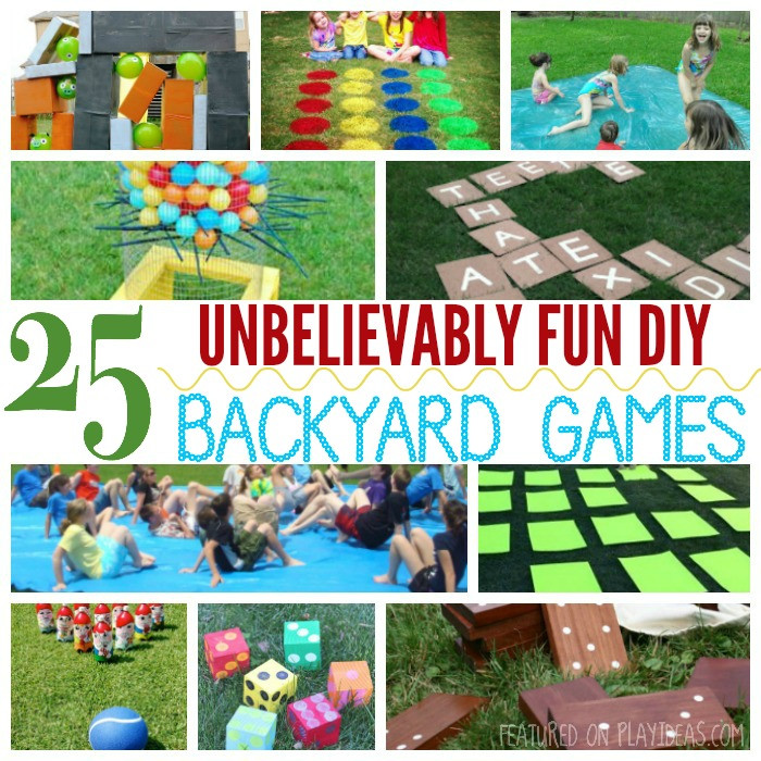 Best ideas about DIY Kids Games
. Save or Pin 25 Diy Backyard Games Diy Do It Your Self Now.