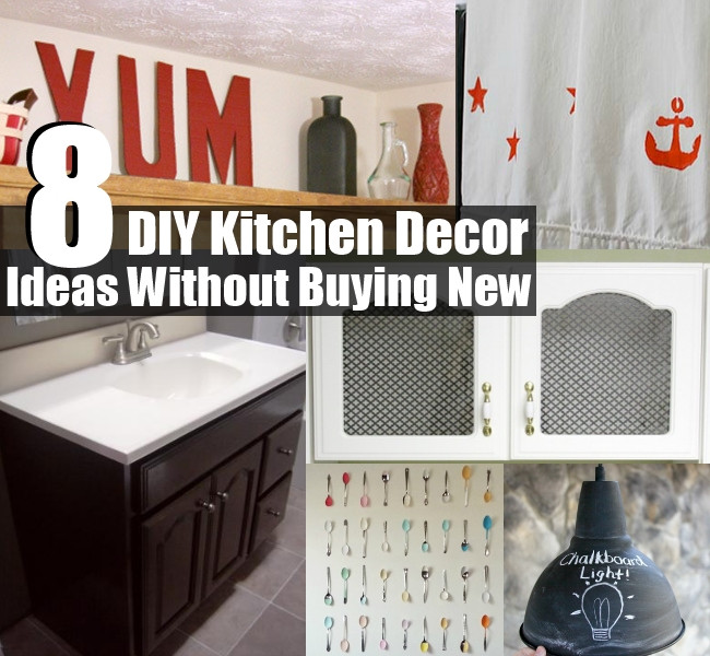Best ideas about Diy Kitchen Decorating Ideas
. Save or Pin 8 DIY Kitchen Decor Ideas Without Buying New Now.