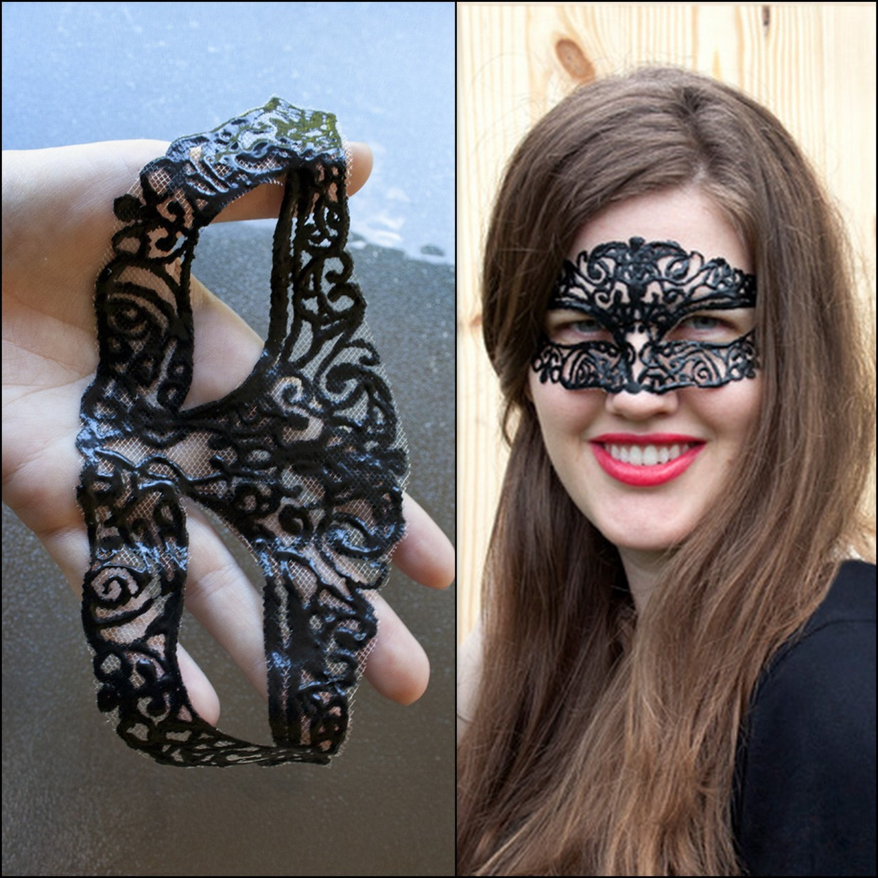 Best ideas about DIY Lace Mask
. Save or Pin True Blue Me & You DIYs for Creatives • DIY Masquerade Now.