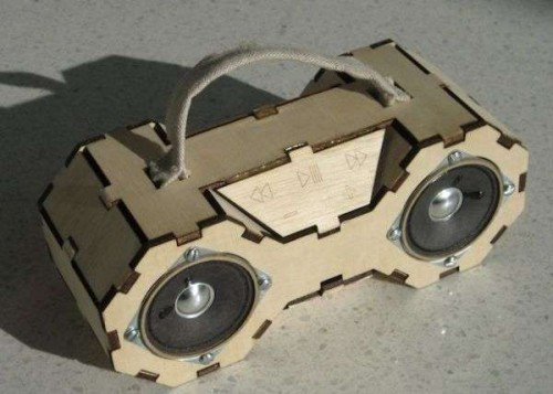 Best ideas about DIY Laser Cutter Plywood
. Save or Pin DIY Eco Boombox Made Laser Cut Plywood Now.