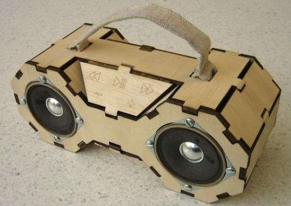 Best ideas about DIY Laser Cutter Plywood
. Save or Pin Plywood Boombox Looks Like a TIE Fighter Technabob Now.