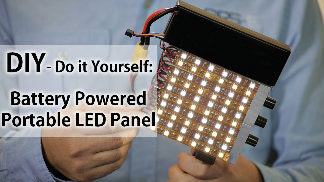 Best ideas about DIY Led Light
. Save or Pin Battery LED Light Portable Panel Do It Yourself DIY Now.