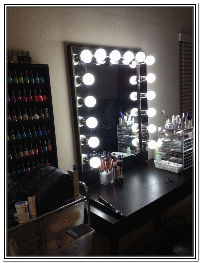 Best ideas about DIY Lighted Makeup Mirror
. Save or Pin Diy Makeup Mirror With Lights Cool Projects Pinterest Diy Now.