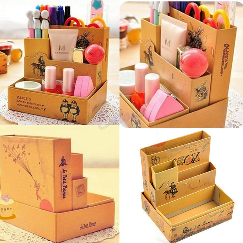 Best ideas about DIY Makeup Box
. Save or Pin Paper Board Fairy Tale Storage Box Desk Stationery Now.