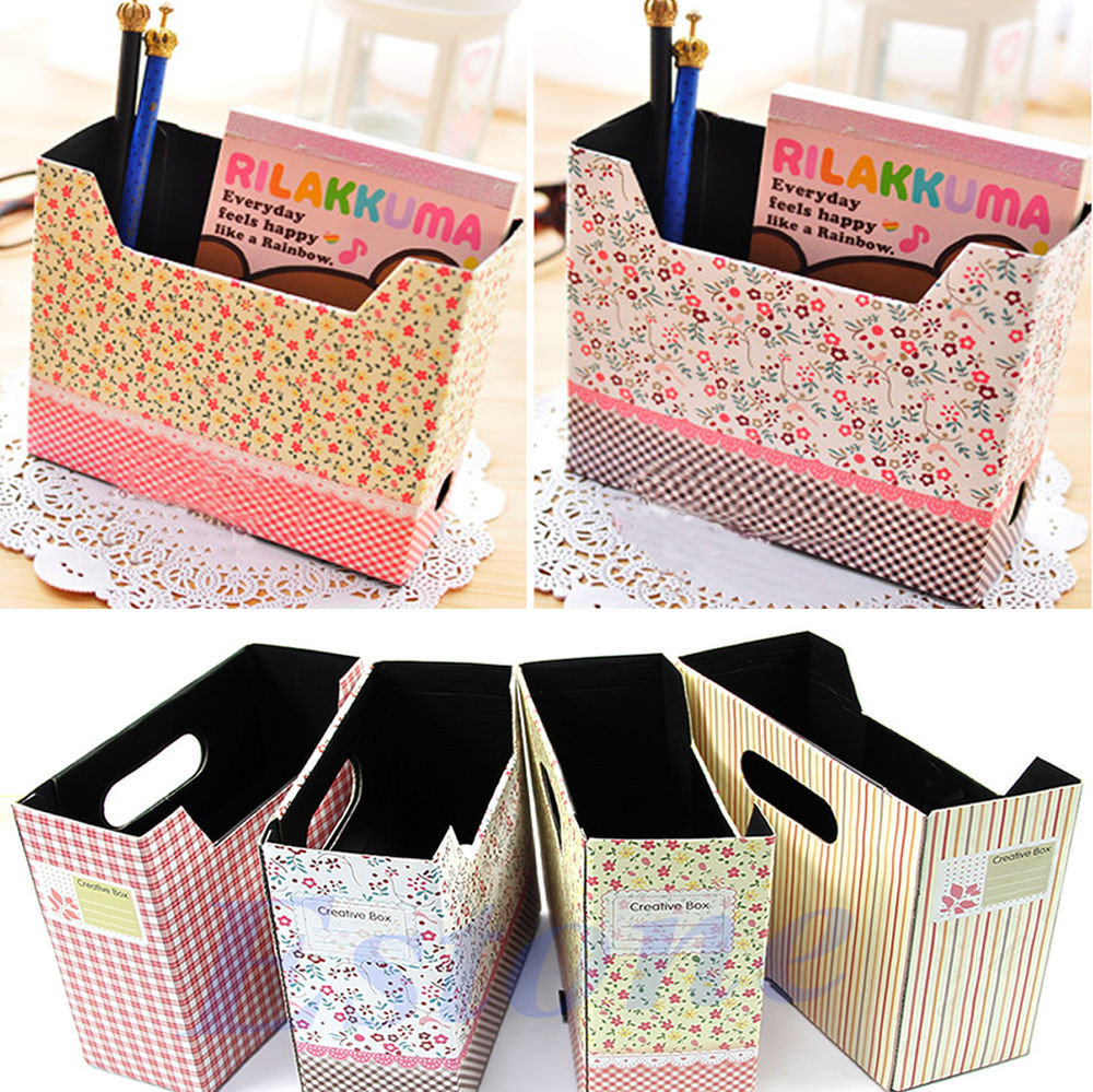 Best ideas about DIY Makeup Box
. Save or Pin DIY Cute Makeup Cosmetic Stationery Paper Board Storage Now.
