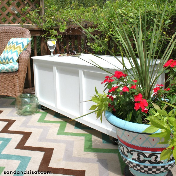 Best ideas about DIY Outdoor Storage Box
. Save or Pin DIY Outdoor Storage Box Bench Sand and Sisal Now.