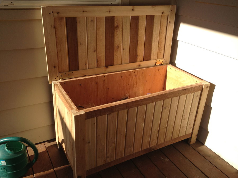 Best ideas about DIY Outdoor Storage Box
. Save or Pin Deck Boxes stunning cedar storage box How To Build A Now.