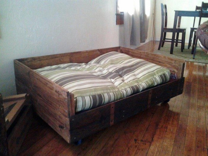 Best ideas about DIY Pallet Dog Bed
. Save or Pin Make a Pallet Dog Bed Now.