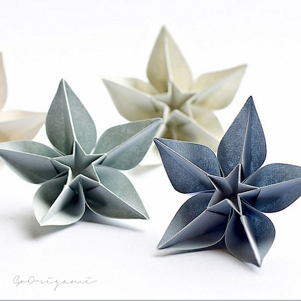 Best ideas about DIY Paper Christmas Ornaments
. Save or Pin Picture DIY Origami Ornaments Now.