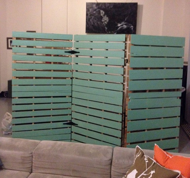 Best ideas about DIY Partition Wall
. Save or Pin Wooden Pallet Room Divider Now.