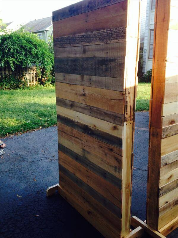 Best ideas about DIY Partition Wall
. Save or Pin DIY Pallet Room Divider Now.