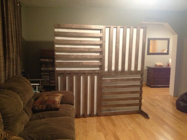 Best ideas about DIY Partition Wall
. Save or Pin How to Make Wooden Pallet Room Divider Now.