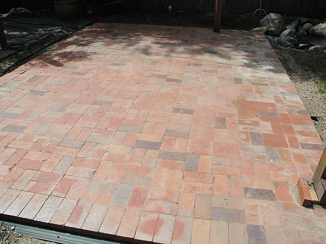 Best ideas about Diy Paver Patio
. Save or Pin DIY Brick Paver Patio Quiet Corner Now.