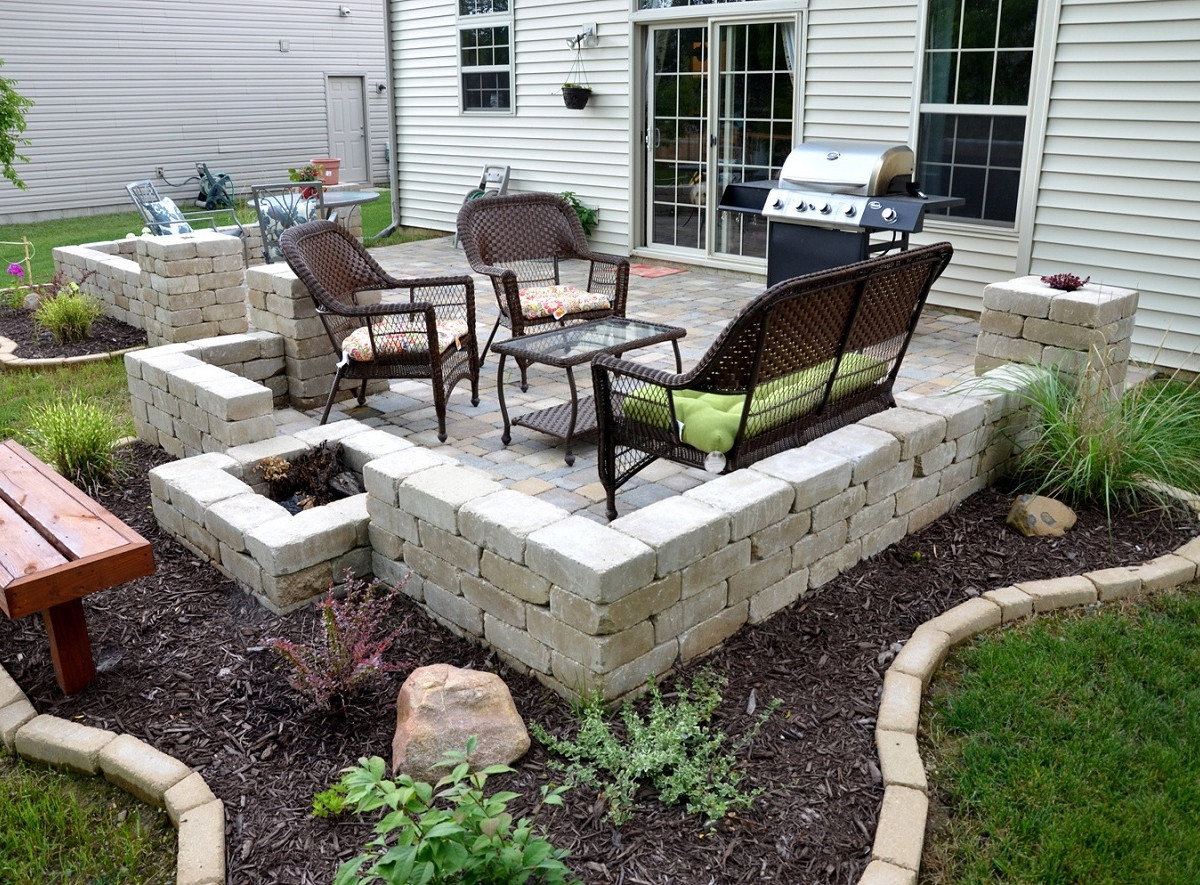 Best ideas about Diy Paver Patio
. Save or Pin diy backyard patio cheap Diy Do It Your Self Now.