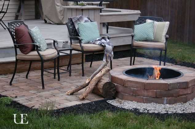 Best ideas about Diy Paver Patio
. Save or Pin DIY Paver Patio and Fire Pit Now.