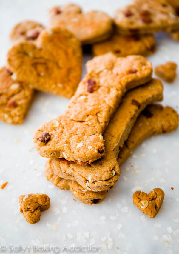 Best ideas about DIY Peanut Butter Dog Treats
. Save or Pin Homemade Peanut Butter Bacon Dog Treats Sallys Baking Now.