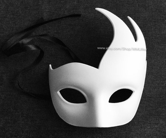 Best ideas about DIY Purge Mask
. Save or Pin Plain Unpainted DIY White masquerade Mask Halloween Costume Now.