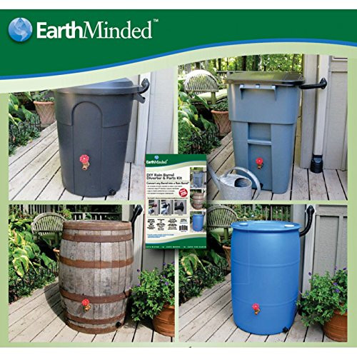 Best ideas about DIY Rain Barrel Kit
. Save or Pin EarthMinded DIY Rain Barrel Diverter and Parts Kit for 3 x Now.
