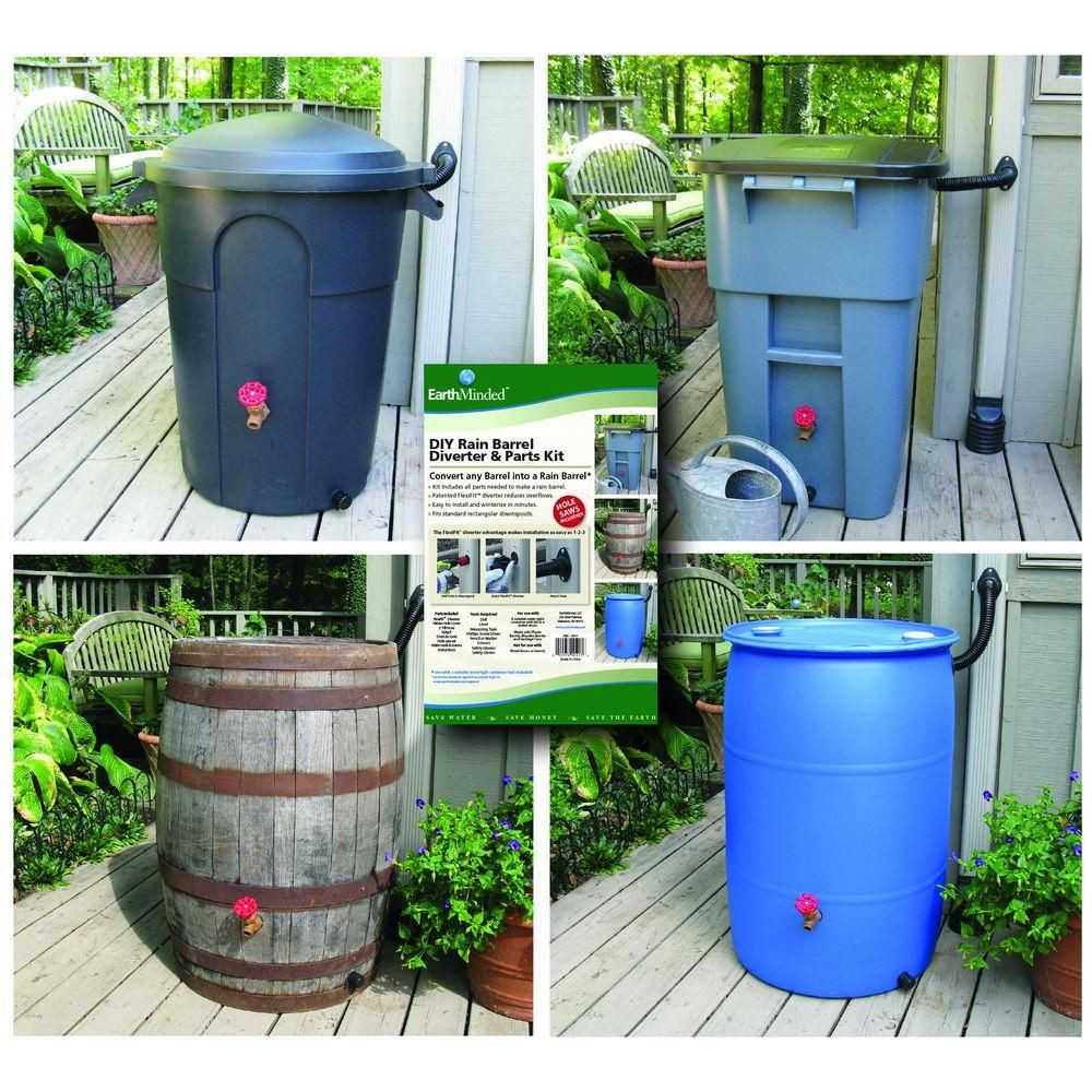 Best ideas about DIY Rain Barrel Kit
. Save or Pin DIY Rain Barrel Diverter and Parts Kit Black Now.