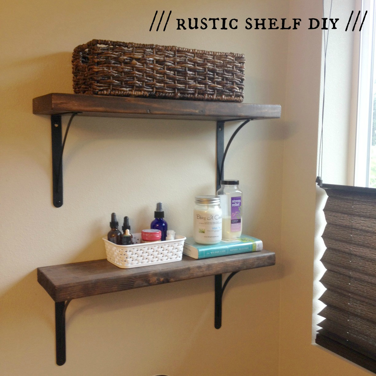 Best ideas about DIY Rustic Shelves
. Save or Pin That Dad Dominic’s Rustic Shelf DIY Now.