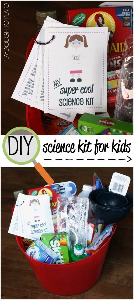 Best ideas about DIY Science Kits
. Save or Pin DIY Home Science Kit for Kids Playdough To Plato Now.