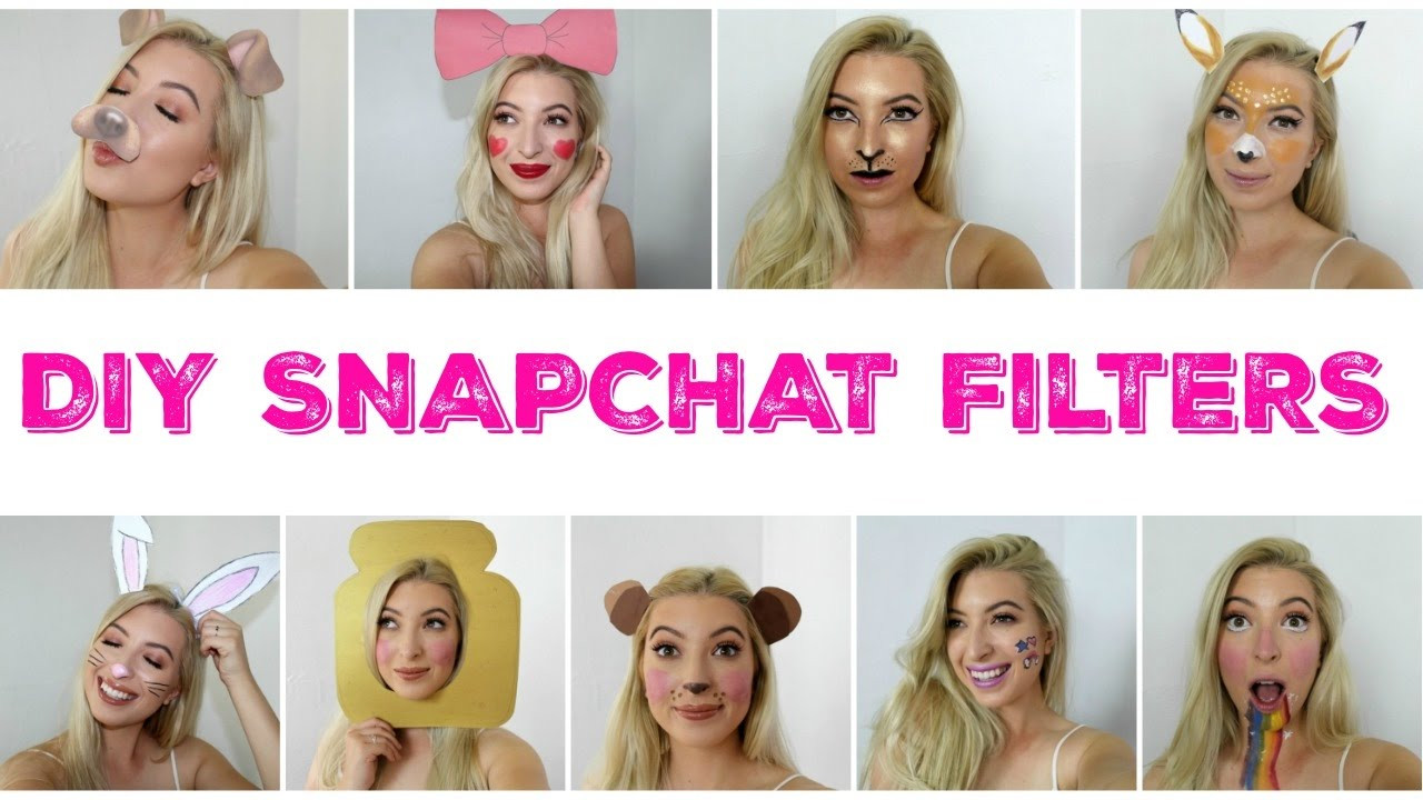 Best ideas about DIY Snapchat Filter Costume
. Save or Pin DIY SNAPCHAT FILTERS HALLOWEEN COSTUMES 2016 Now.
