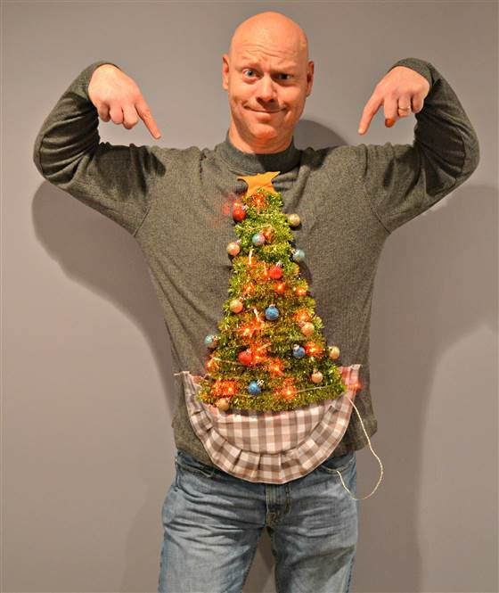 Best ideas about DIY Tacky Christmas Sweater
. Save or Pin 15 Do It Yourself Ugly Christmas Sweaters Oh My Creative Now.