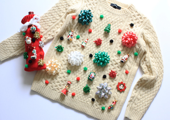 Best ideas about DIY Tacky Christmas Sweater
. Save or Pin DIY Ugly Christmas Sweater Now.