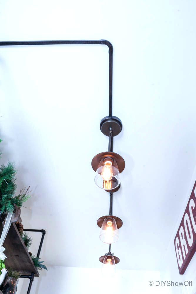 Best ideas about DIY Track Lighting
. Save or Pin WINSOON Retro INDUSTRIAL STEAMPUNK LAMP IRON PIPE ISLAND Now.